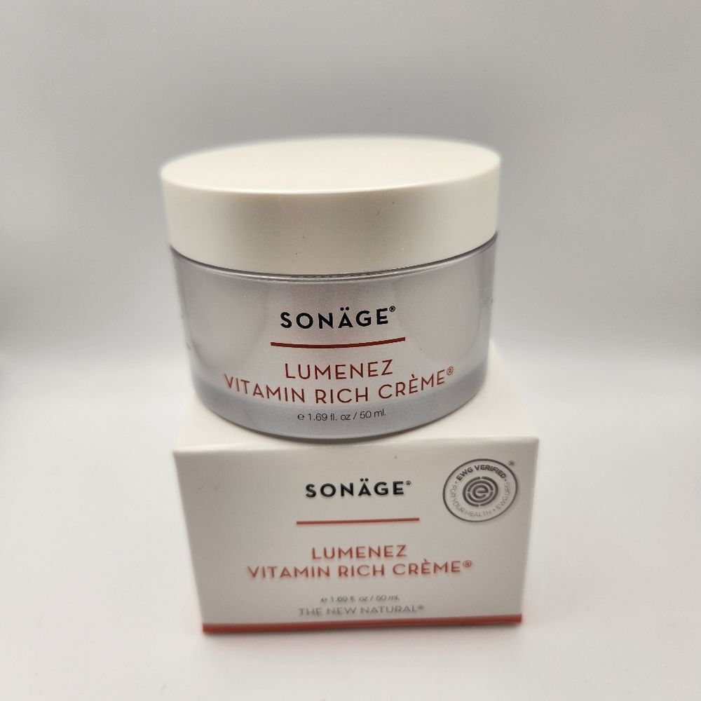 Sonage Lumenez Vitamin Ruch Creme The New Natural Face Cream 1.69fl.oz